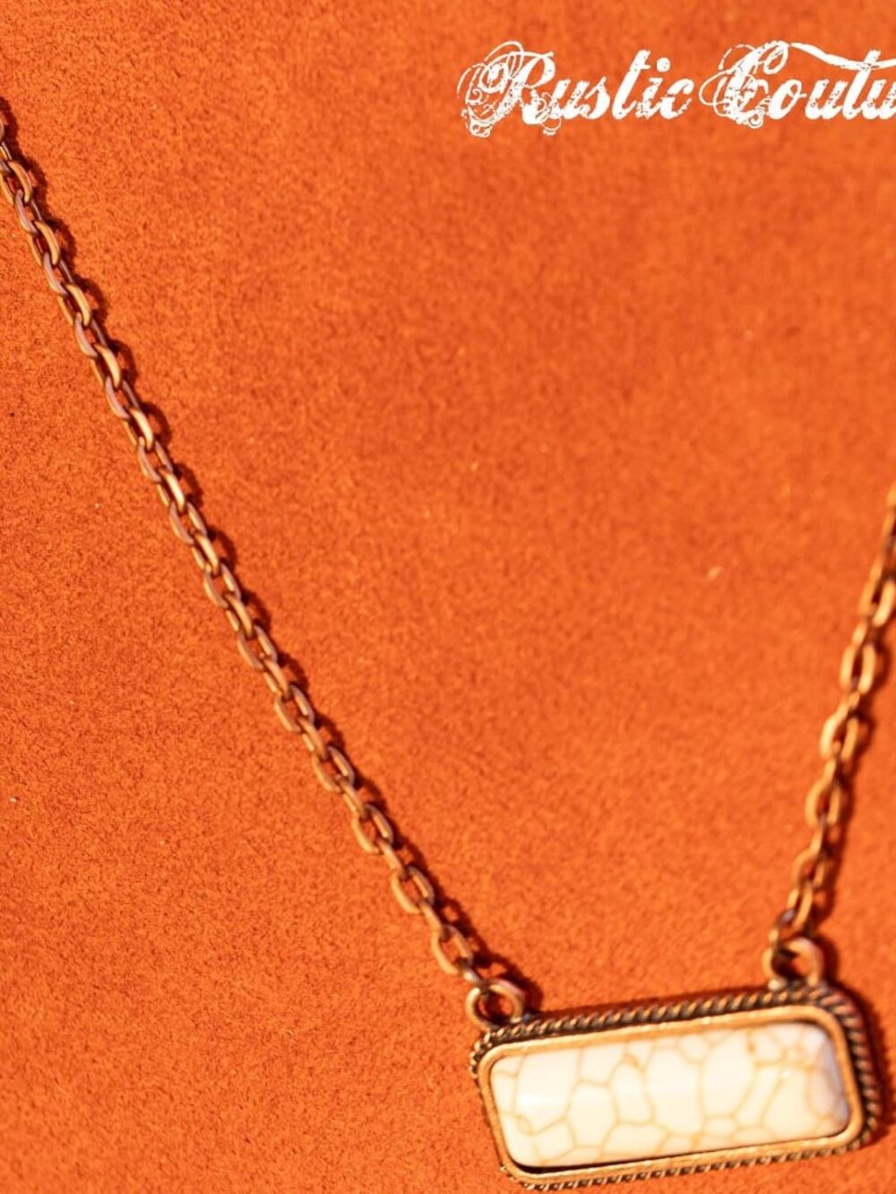 Rustic Couture Western Turquoise Cowgirl Necklace - Picture 4 of 7